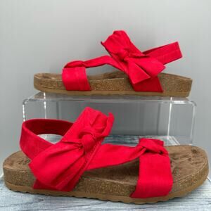 NEW Journee Collection Xanndra Women’s Sandals Red Size 9